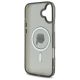 7. Etui Karl Lagerfeld IML Metal Karl Head MagSafe na iPhone 16 - czarne