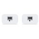 15. Ubiquiti UACC-Retrofit-PoE-2Wire Nadajnik i odbiornik sieci Biały 10, 100 Mbit/s
