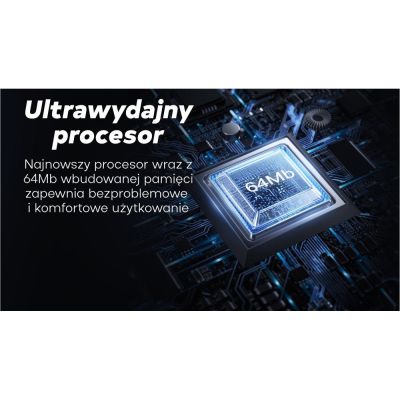 20. Smartwatch Męski GRAVITY GT18-6 Czarny Pasek Silikonowy + Granatowy Pasek