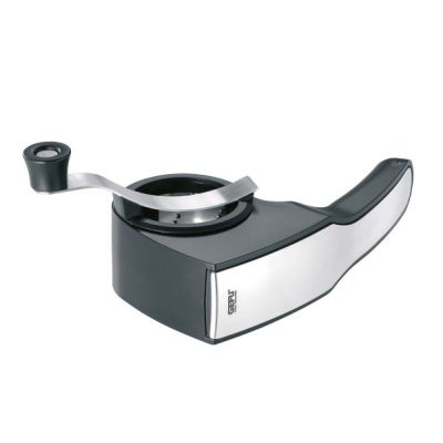 2. GEFU 19060 ręczna tarka / spiralizer Tarka obrotowa Czarny, Stal nierdzewna