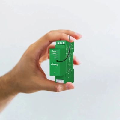 2. Inteligentny ściemniacz oświetlenia Z-Wave Shelly Wave Pro Dimmer 2PM (OUTLET)