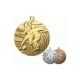 9. Medal złoty- piłka nożna - medal stalowy