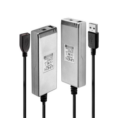 4. Przedłużenie USB2.0 MM światłowodowy LINDY