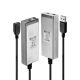 4. Przedłużenie USB2.0 MM światłowodowy LINDY