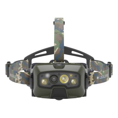 2. Latarka Ledlenser HF8R Core RGB camouflage