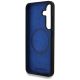 7. Etui Mercedes Silicone Contrasted Curves MagSafe na Samsung Galaxy S25 - czarne