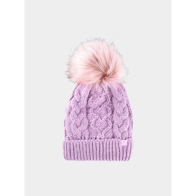 Czapka zimowa dziewczęca 4F Junior 4FJWAW24ACAPF421-52S