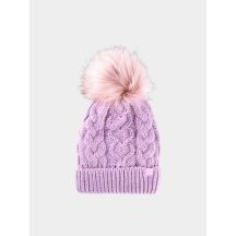 Czapka zimowa dziewczęca 4F Junior 4FJWAW24ACAPF421-52S