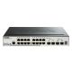 9. Switch D-Link DGS-1510-20/E (16x 10/100/1000Mbps)