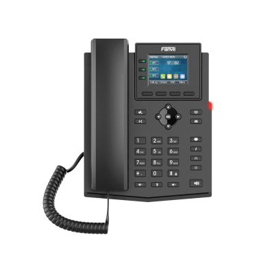4. Fanvil X303-2 telefon VoIP Czarny 4 linii LCD