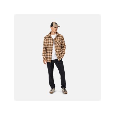 2. Koszula męska ROSSIGNOL RANCH PLAID SHIRT szara