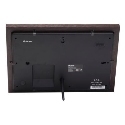 8. Denver PFF-1042DWMK2 cyfrowa ramka na zdjęcia Drewno 25,6 cm (10.1") Ekran dotykowy Wi-Fi