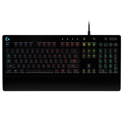 33. Klawiatura Logitech  920-008093 (mechaniczna; USB 2.0; (US); kolor czarny)