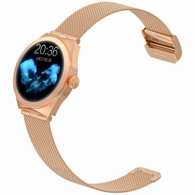 3. Smartwatch Gravity Różowe Złoto GT25-1