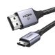 Kabel Ugreen HD163 15515 mini HDMI / HDMI 2.1 8K 2m - szary