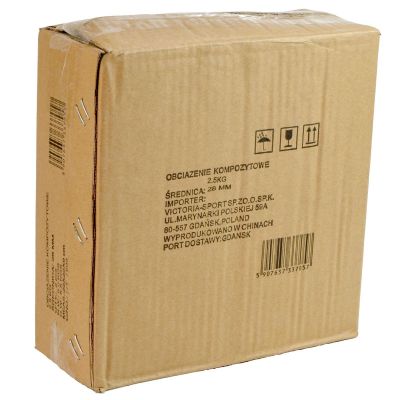 20. OBCIĄŻENIE BETONOWE 2,5 KG ENERO FIT FI26,5