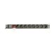 2. GEMBIRD LISTWA ZASILAJĄCA RACK 19" PDU EG-PDU-014-C14 1U, 10A, 8X SCHUKO, WTYK C14, KABEL 3M