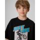 3. T-shirt bawełniany chłopięcy 4F 4FJRSS26TTSHM4169-020S