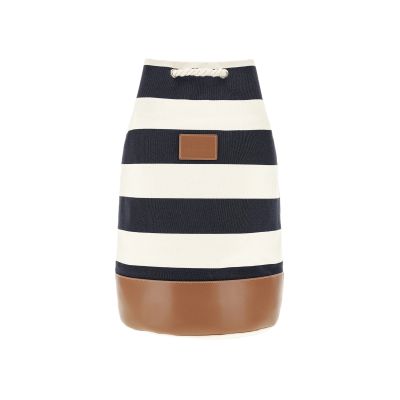 6. Torba z tkaniny unisex Paul&Shark granatowo-ecru 26418102-H21 - elegancka i praktyczna