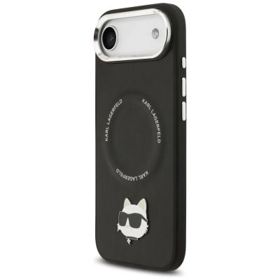 2. Etui Karl Lagerfeld Choupette Pin MagSafe do iPhone Air czarne