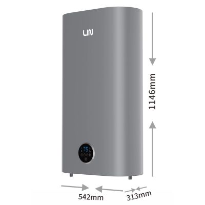 9. Bojler elektryczny LIN LIFVD1SMGY 100L UNIVERSAL szary WiFi