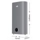 9. Bojler elektryczny LIN LIFVD1SMGY 100L UNIVERSAL szary WiFi