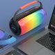 6. Głośnik bezprzewodowy Dudao Y21 podświetlany RGB Bluetooth 5.3 - czarny