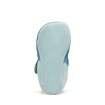 3. Buty do raczkowania ze skóry Affenzahn Crawly Shark (01257-30211)