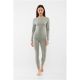Bielizna damska VIKING Sigrid Lady Set Bamboo szara   XXL