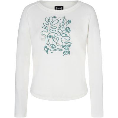 2. Bluza damska SUPER.NATURAL W Under The Sea Crew biała