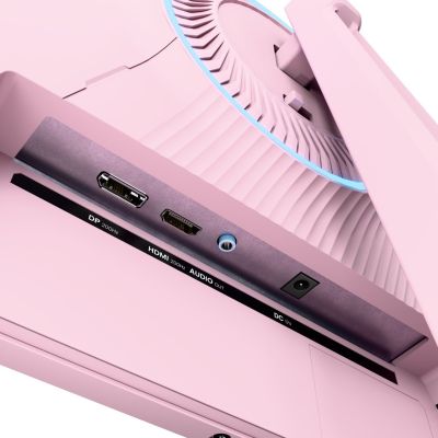 9. Arozzi Nova 24” monitor komputerowy 60,5 cm (23.8") 1920 x 1080 px Full HD LED Różowy