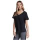 Skechers Pima V-Neck Tee TP130-BLK Czarne M