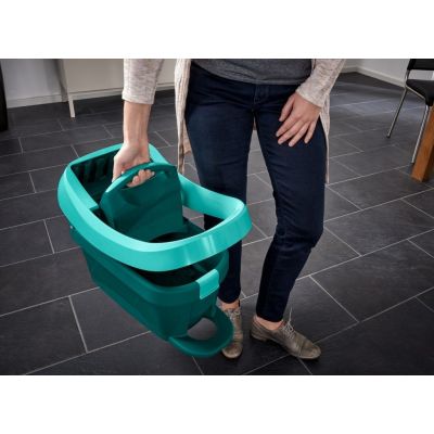 5. Zestaw Profi na kółkach XL (mop + wiadro + wyciskacz) Leifheit