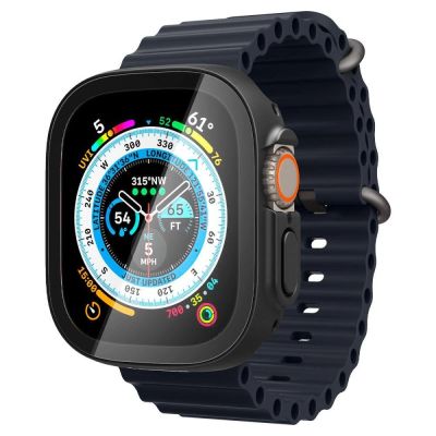 12. Etui Spigen Thin Fit 360 na Apple Watch Ultra (49 mm) - czarne