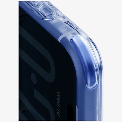 4. Etui UNIQ LifePro Xtreme Magclick Charging na iPhone 18 Pro / 17 Pro - przezroczysto-niebieskie