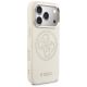 4. Etui Guess Perforated 4G MagSafe na iPhone 17 Pro Max - beżowe