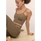 5. Top damski CASALL Shiny Seamless Rib Top kolor zielony