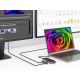 5. Conceptronic DONN14G stacja dokująca Przewodowa USB 3.2 Gen 1 (3.1 Gen 1) Type-C Szary