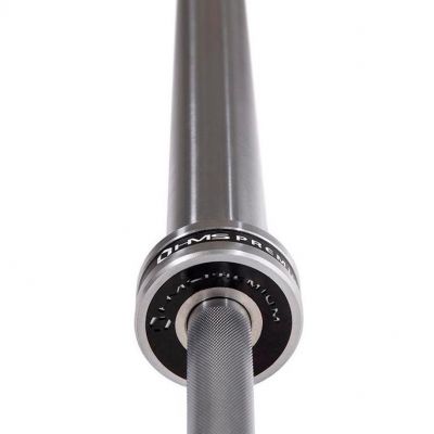 5. Gryf olimpijski 20 kg / 2200 mm z zaciskami lock jaw HMS GO901