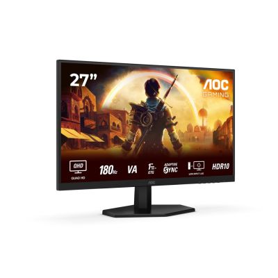14. Monitor LCD 27" AOC G4 Q27G42XNE 68,6cm (27") 2560x1440px Quad HD LED Czarno-Czerwony