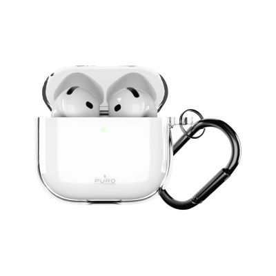 Etui Puro 0.3 Nude na AirPods 4 - przezroczyste