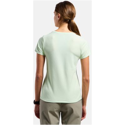 4. Koszulka damska Odlo F-DRY RIDGELINE T-shirt crew neck s/s zielona
