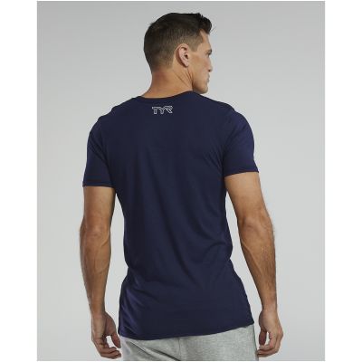 3. Koszulka męska TYR TRI LG LOGO TEE -UX