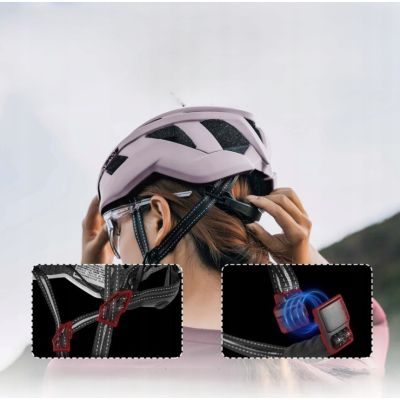 2. Rockbros kask rowerowy 10110039005 róż M (54-58)