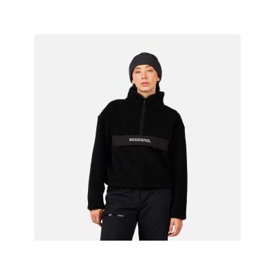 Bluza damska ROSSIGNOL W ALLTRACK HZ FLEECE czarna
