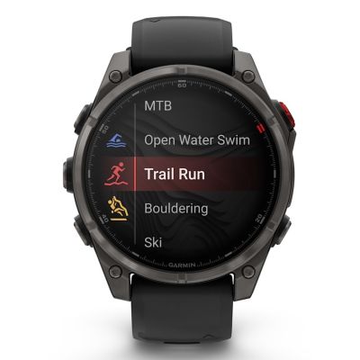 4. Zegarek sportowy Garmin fenix 8 PRO 47mm AMOLED Sapphire Carbon Gray