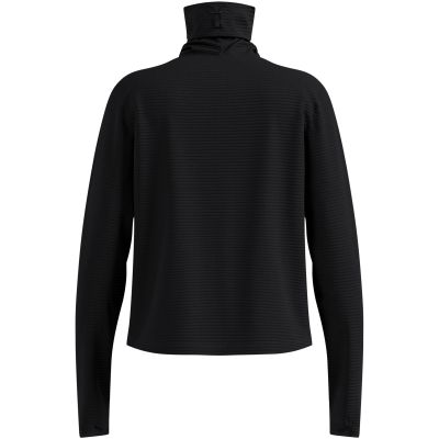 Bluza z półgolfem damska Odlo ESSENTIAL THERMAL Mid Layer czarna