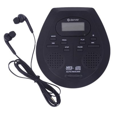 3. Discman z auto resume i anti-shock DMP-395B czarny