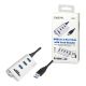 10. LogiLink CR0045 huby i koncentratory USB 3.2 Gen 1 (3.1 Gen 1) Type-A 5000 Mbit/s Srebrny