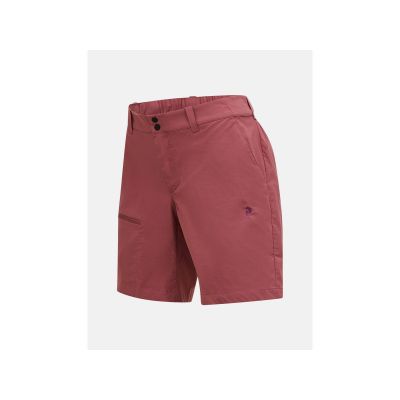 3. Szorty damskie PEAK PERFORMANCE W Iconiq Shorts kolor czerwony